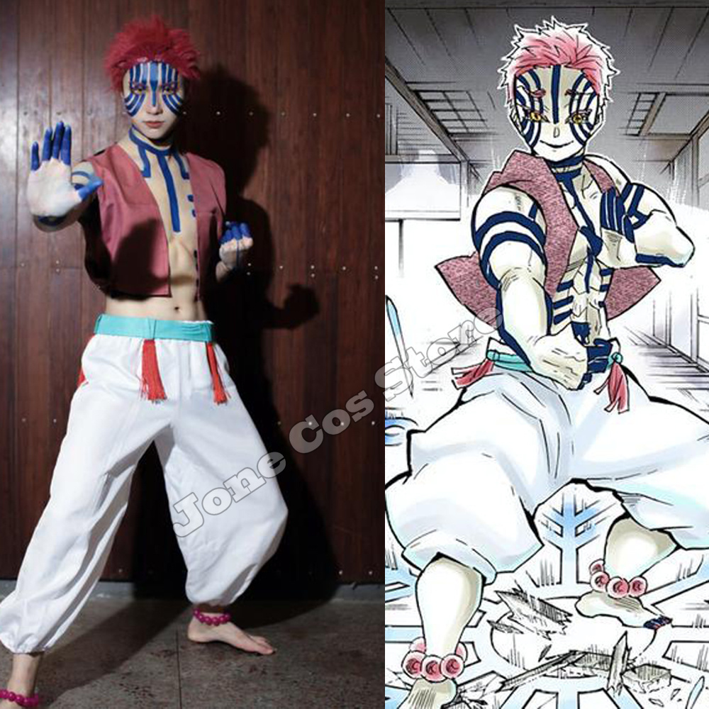 Anime Cosplay Outfits Female - Akaza Cosplay Costume Wig Anime Akaza