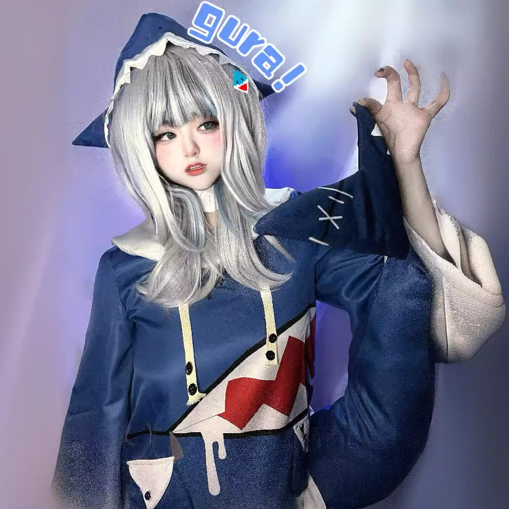 Anime Cosplay Youtuber - in stock Hololive ENG Gawr Gura