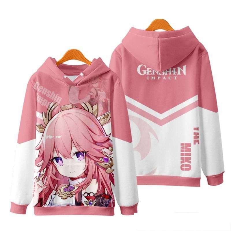 Cosplay Anime Yae Miko - New Games Genshin Impact Yae Miko
