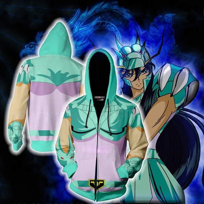 Anime Cosplay Shop - Anime Saint Seiya 3D Print Hoodies