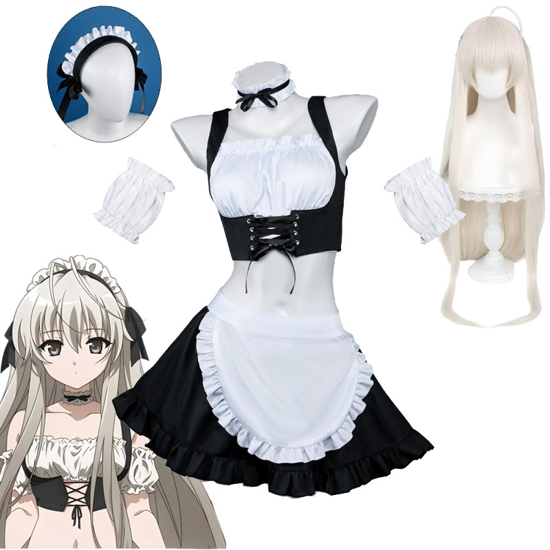 Anime Cosplay Outfits Female - Games Kasugano Sora Cosplay Costume And
