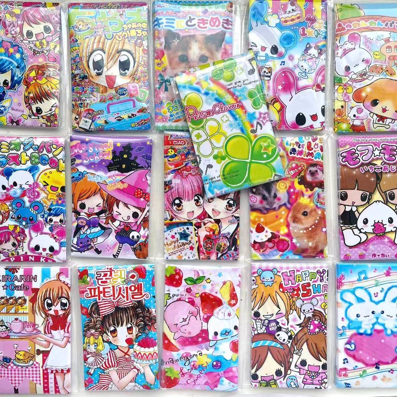 Anime Cosplay Thick - 20pcs/Pack Heisei Retro Anime Girl Sticker