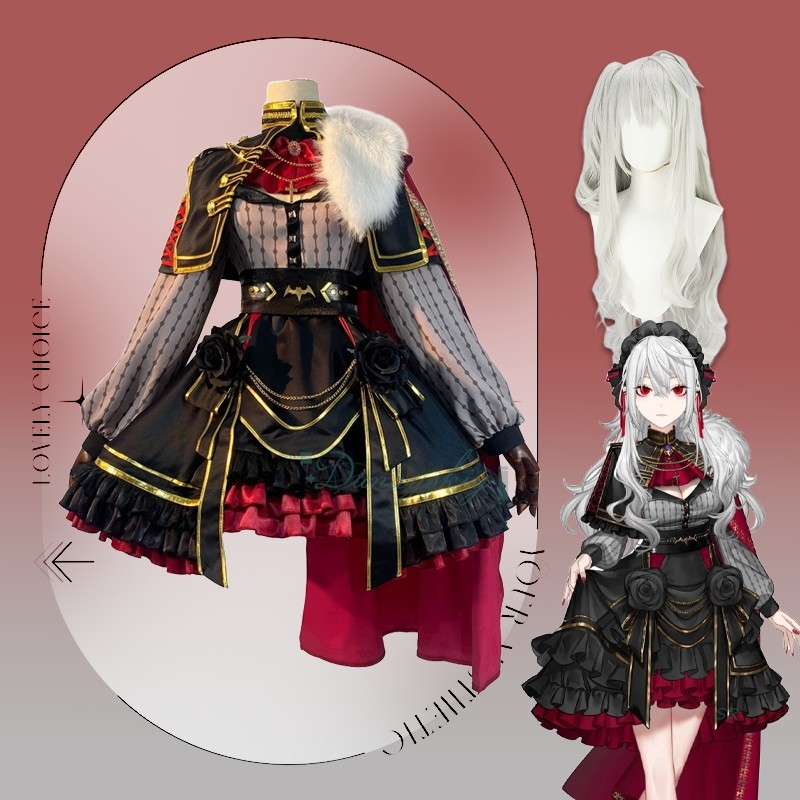 Anime Cosplay Youtuber - Virtual Youtuber Kuzuha Sanya Cosplay Costume
