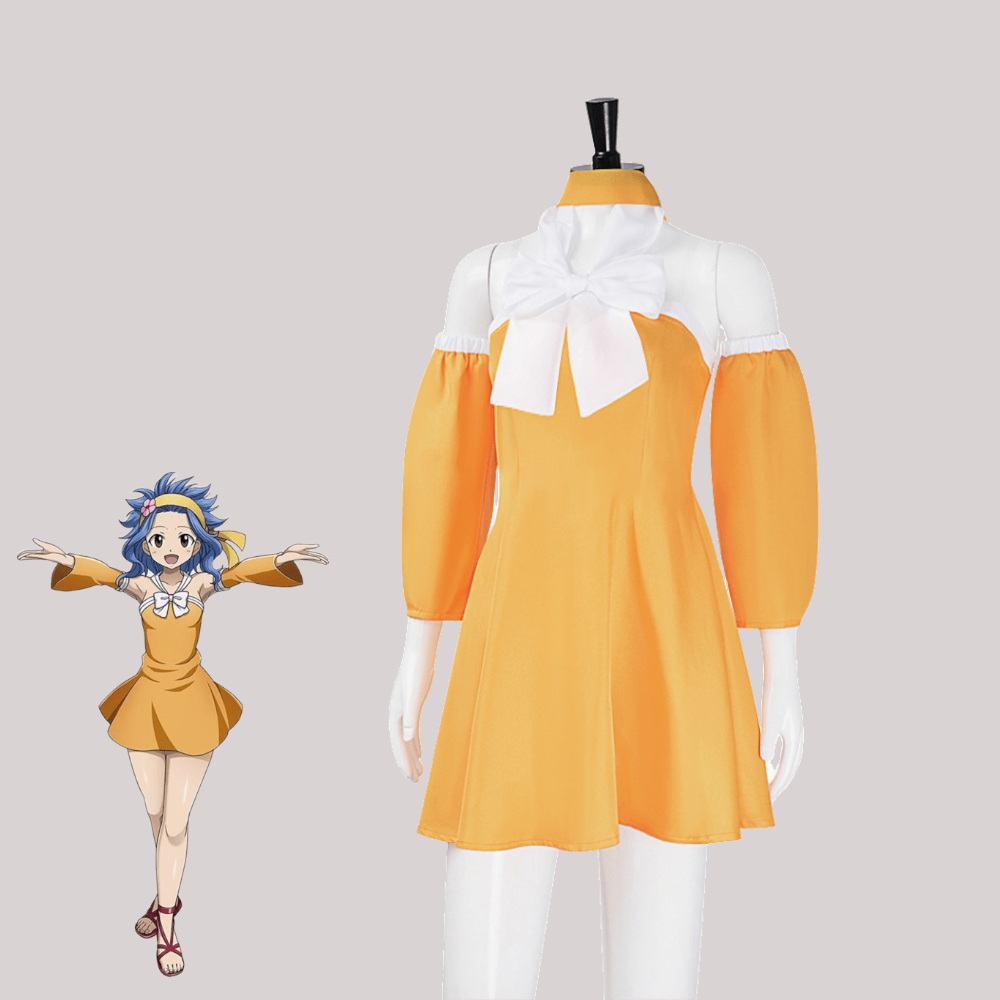 Anime Cosplay Outfits Female - Levy McGarden Cosplay Costume, Anime Fairy