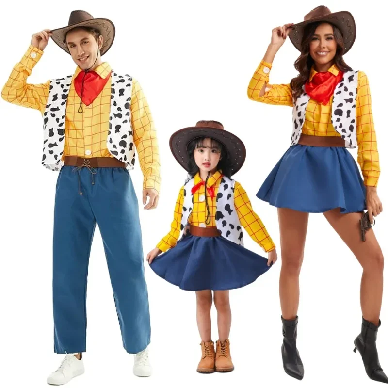 Anime Cosplay Ideas Female - Halloween Couple Family Cosplay Idea Costume