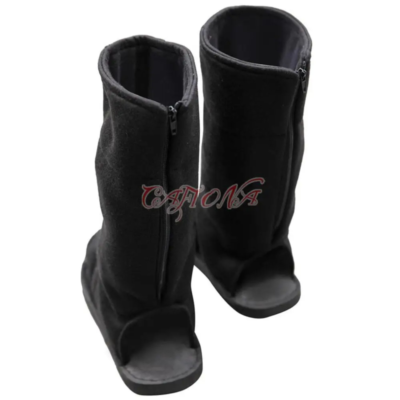Anime Cosplay Ninja - Cosplay Anime Unisex Halloween Black Shoes