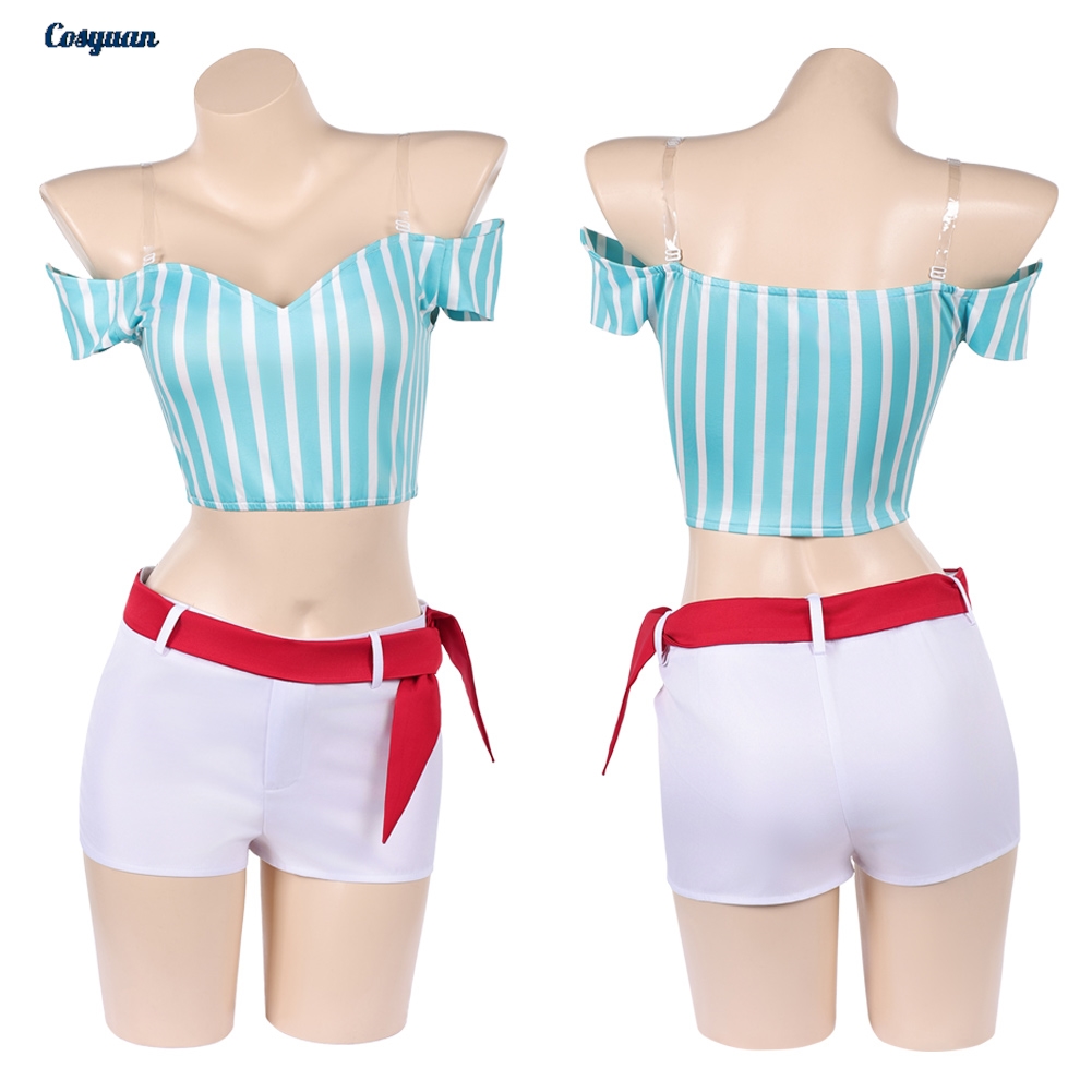 Anime Cosplay Outfits Female - Anime Pirate Cosplay Nami Top Pants