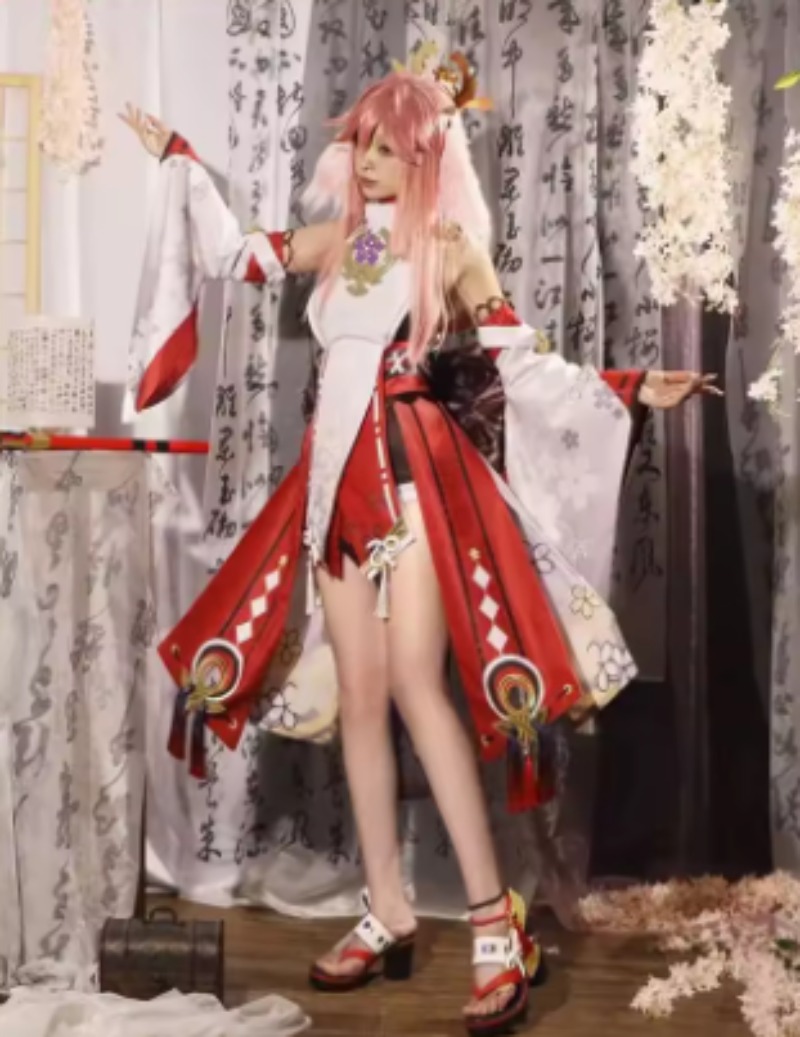 Genshin Impact Yae Miko Cospla - Cosplay Anime Yae Miko review and price