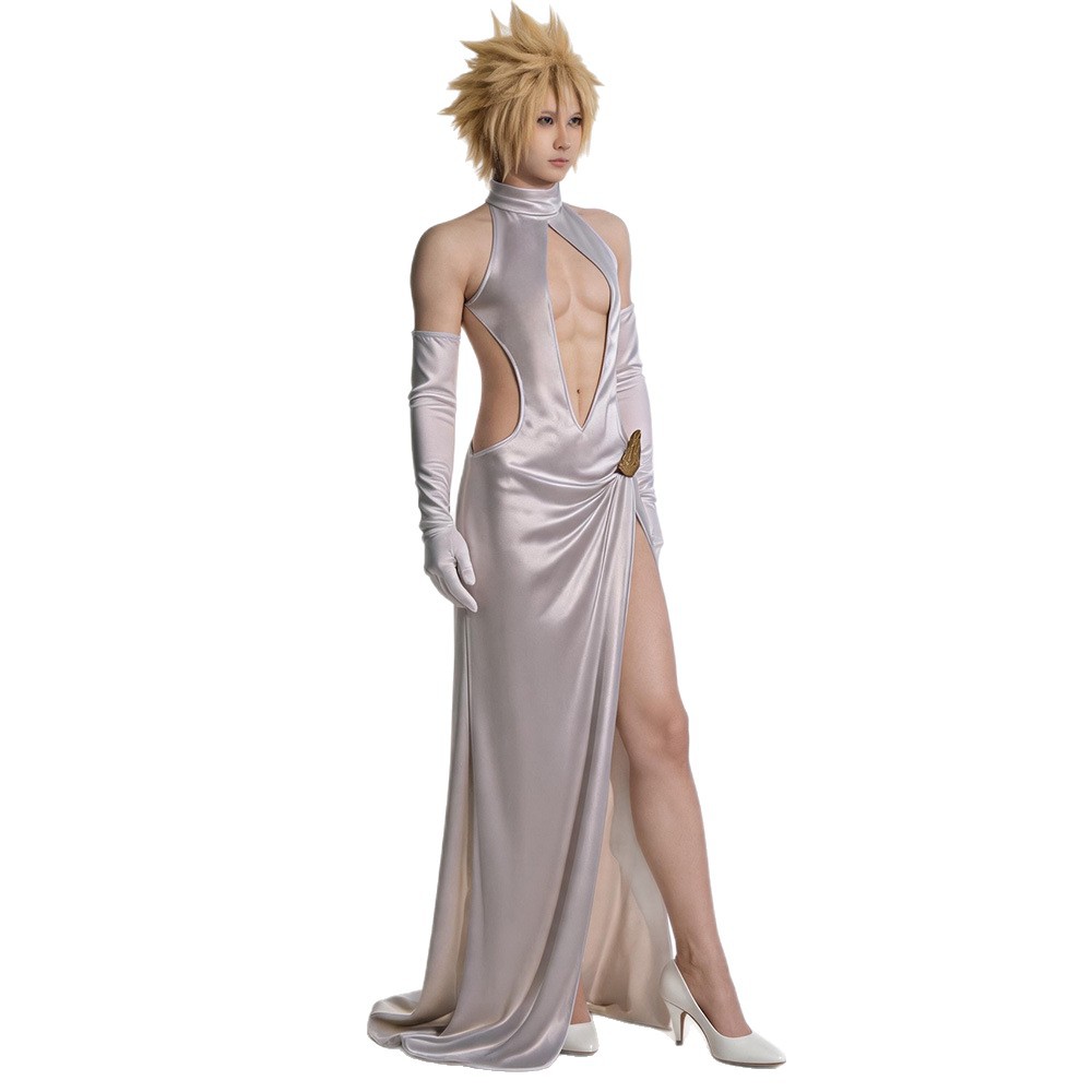 FF7 Cloud Strife Cosplay Fanta - Anime Cosplay Outfits Female review and price