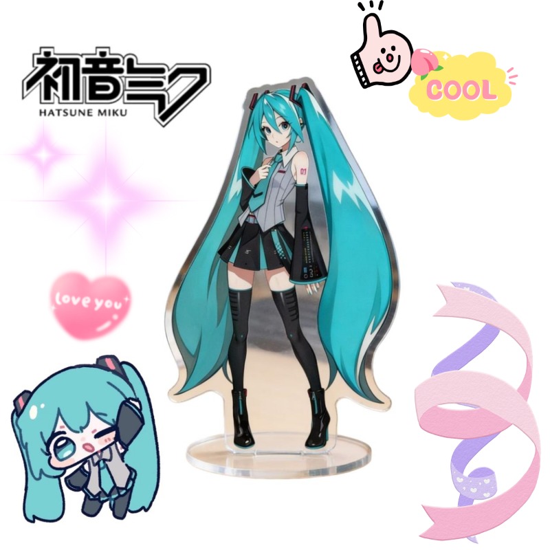 Hatsune Miku 10cm Acrylic Stan - Anime Cosplay Anime review and price