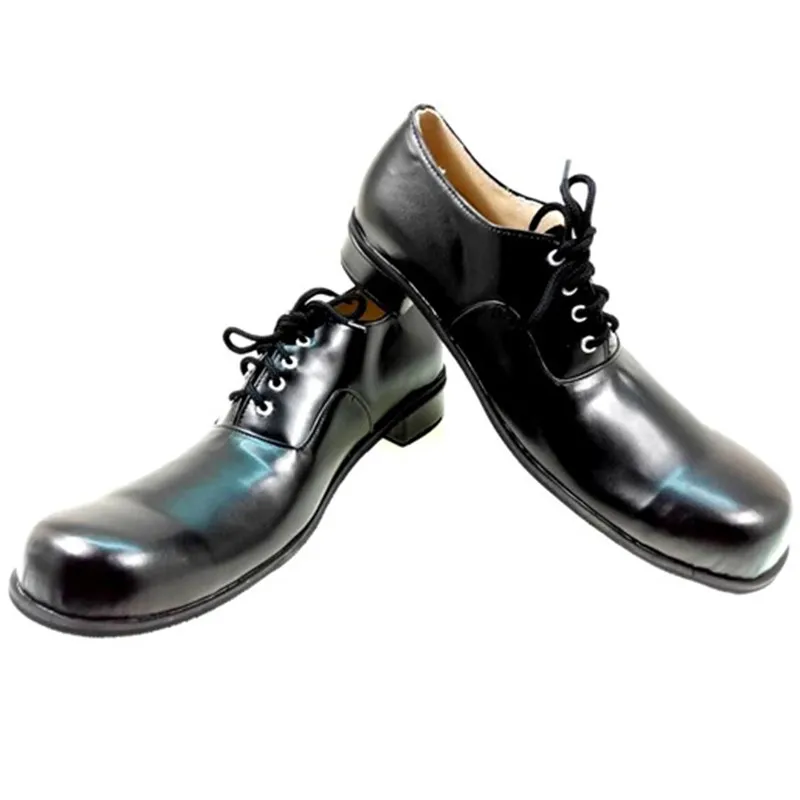 34cm Leather Anime Clown Shoes - Anime Cosplay For Black Guys review and price