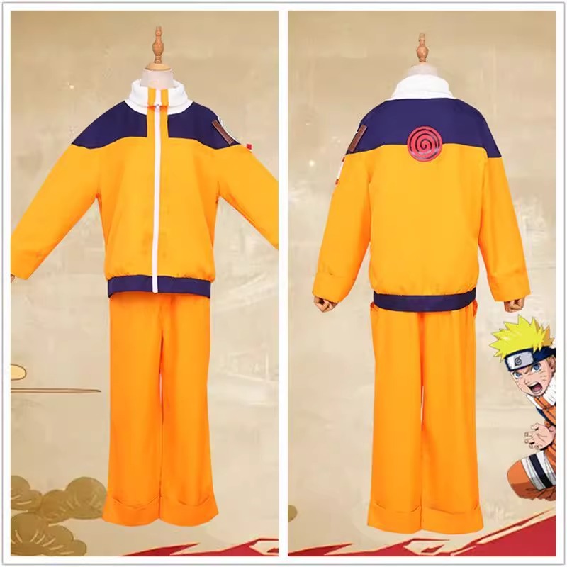 Uzumaki Cosplay Costume Orange - Anime Cosplay Ninja review and price