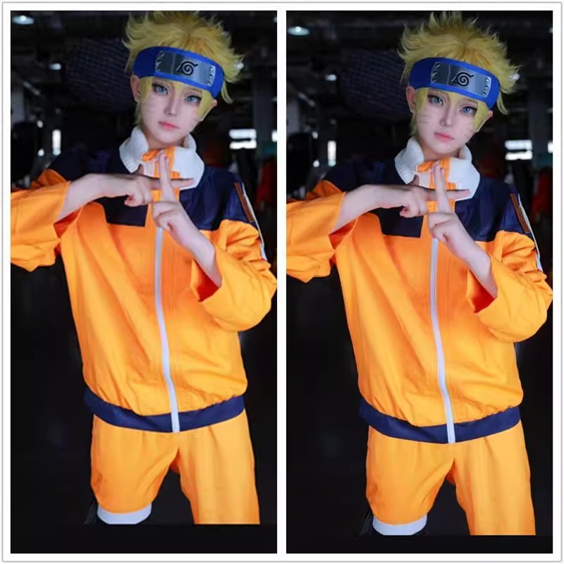 Uzumaki Cosplay Costume Orange - Anime Cosplay Ninja review and price