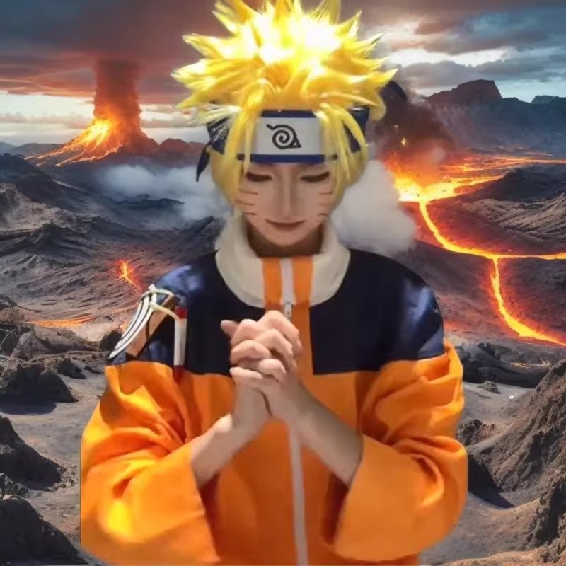 Uzumaki Cosplay Costume Orange - Anime Cosplay Ninja review and price
