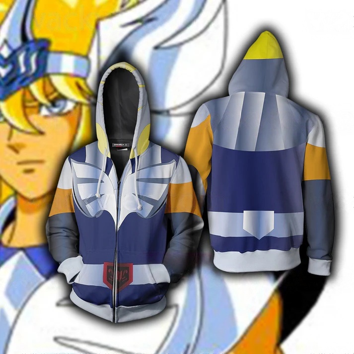 Anime Saint Seiya 3D Print Hoo - Anime Cosplay Shop review and price