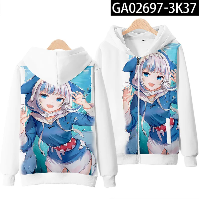 anime Gawr Gura cosplay 3D Pri - Anime Cosplay Shop review and price
