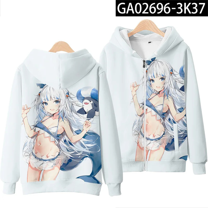 anime Gawr Gura cosplay 3D Pri - Anime Cosplay Shop review and price