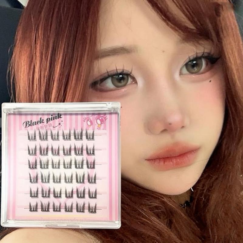 6 Rows Diy Segmented False Eye - Anime Cosplay Thick review and price