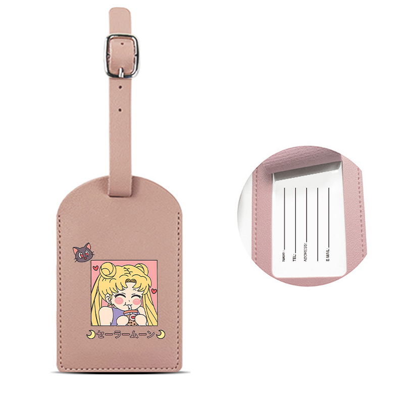 Sailor Moon Luggage Tag for Wo - Anime Cosplay Girl Name review and price
