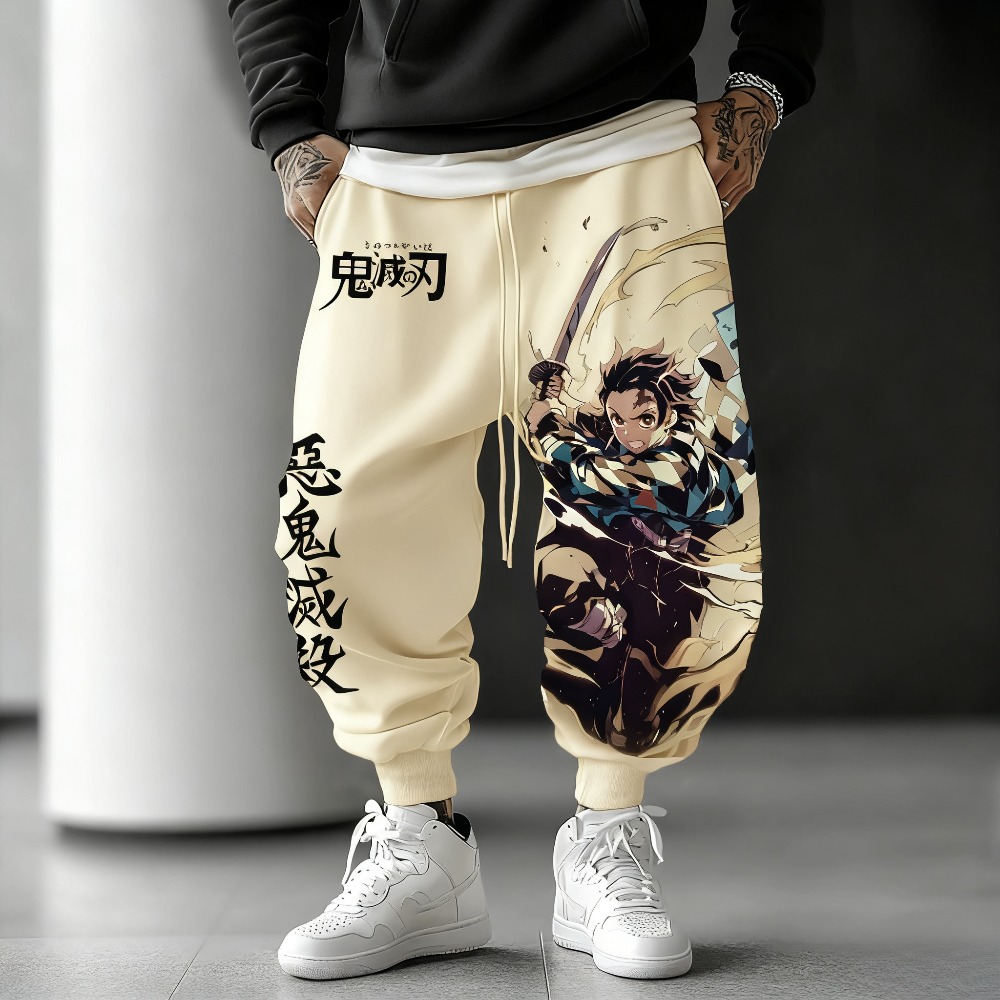 Unisex Pure Cotton Pants Demon - Anime Cosplay Tanjiro review and price