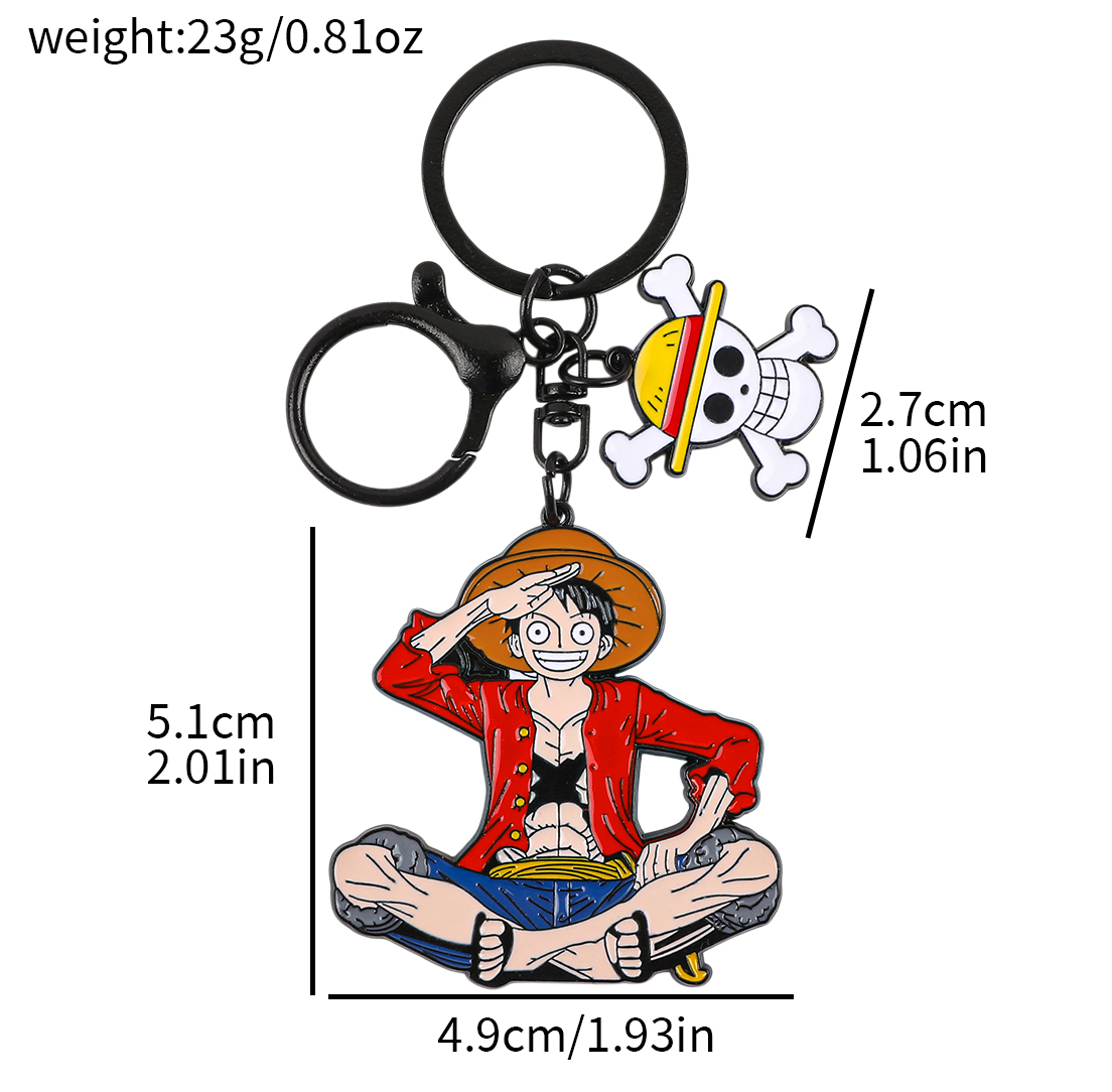 One Piece Anime Keychain Set - - Anime Cosplay Luffy review and price