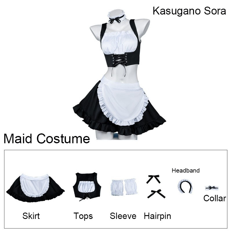 Games Kasugano Sora Cosplay Co - Anime Cosplay Outfits Female review and price