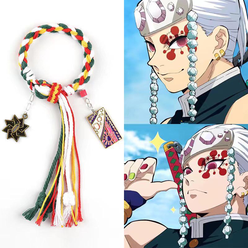 Demon Slayer Bracelet Tanjiro  - Anime Cosplay Tanjiro review and price