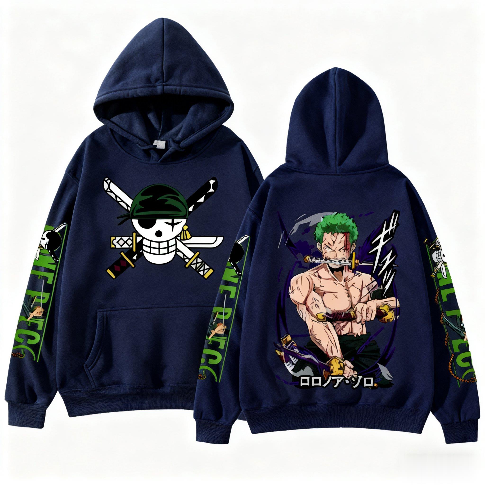 One Piece Zoro Anime Hoodie Sw - Anime Cosplay Shop review and price
