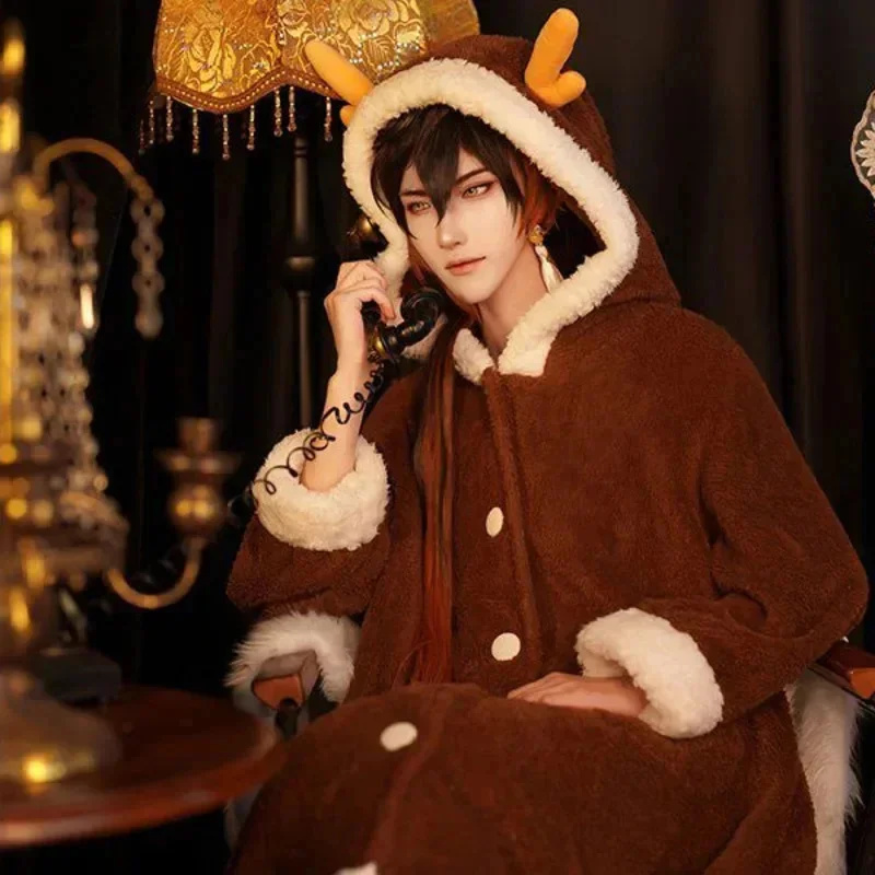 Genshin Impact Cosplay Pajama  - Anime Cosplay Thick review and price