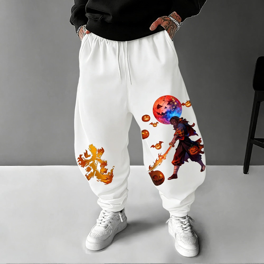 Unisex Cotton Pants Demon Slay - Anime Cosplay Tanjiro review and price