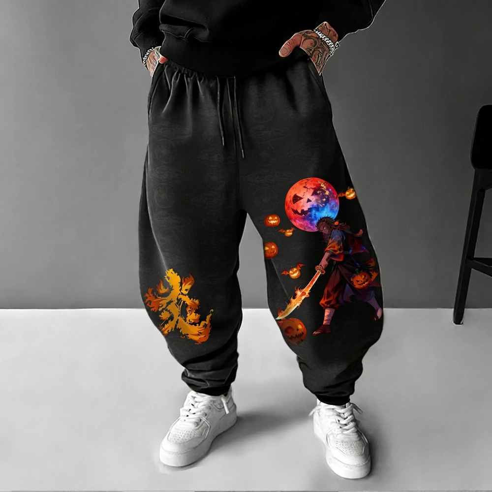 Unisex Cotton Pants Demon Slay - Anime Cosplay Tanjiro review and price