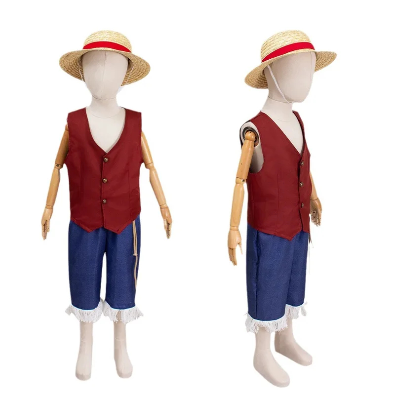 ▶❤Movie Luffy Cosplay Costume  - Anime Cosplay Luffy review and price