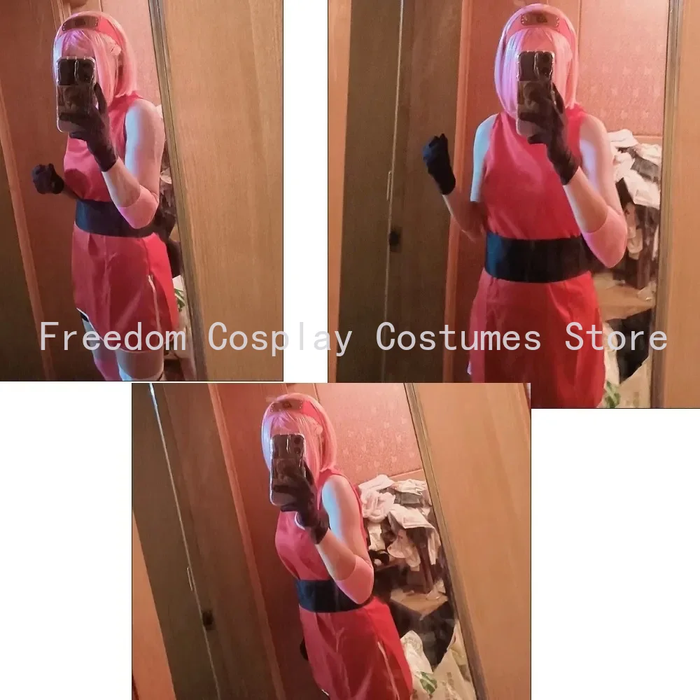 Anime Haruno Sakura Cosplay Sh - Anime Cosplay Ninja review and price