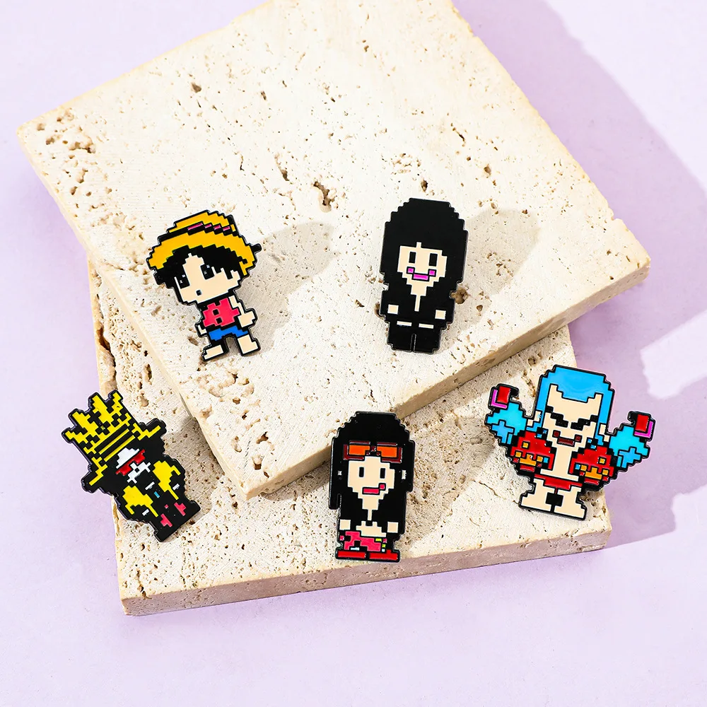 5 Pcs Creativity Pixel Style B - Anime Cosplay Luffy review and price