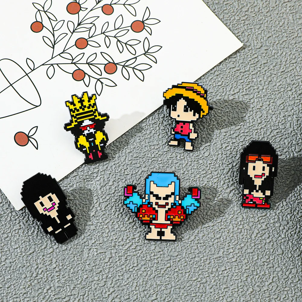 5 Pcs Creativity Pixel Style B - Anime Cosplay Luffy review and price