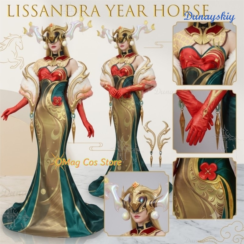 Lissandra Year The Horse Prest - Anime Cosplay Outfits Female review and price