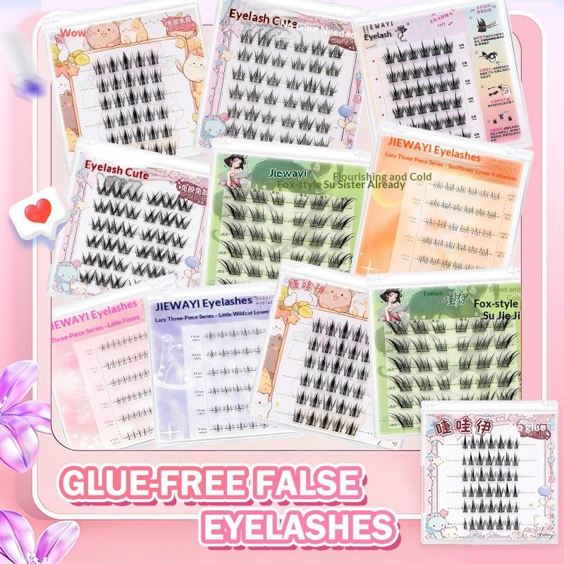 6 Rows Diy Segmented False Eye - Anime Cosplay Thick review and price