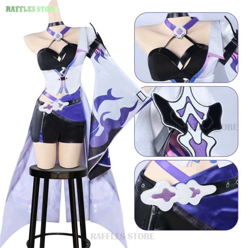 2025 Acheron Costume Wig Game  - Anime Cosplay Event 2025 review and price