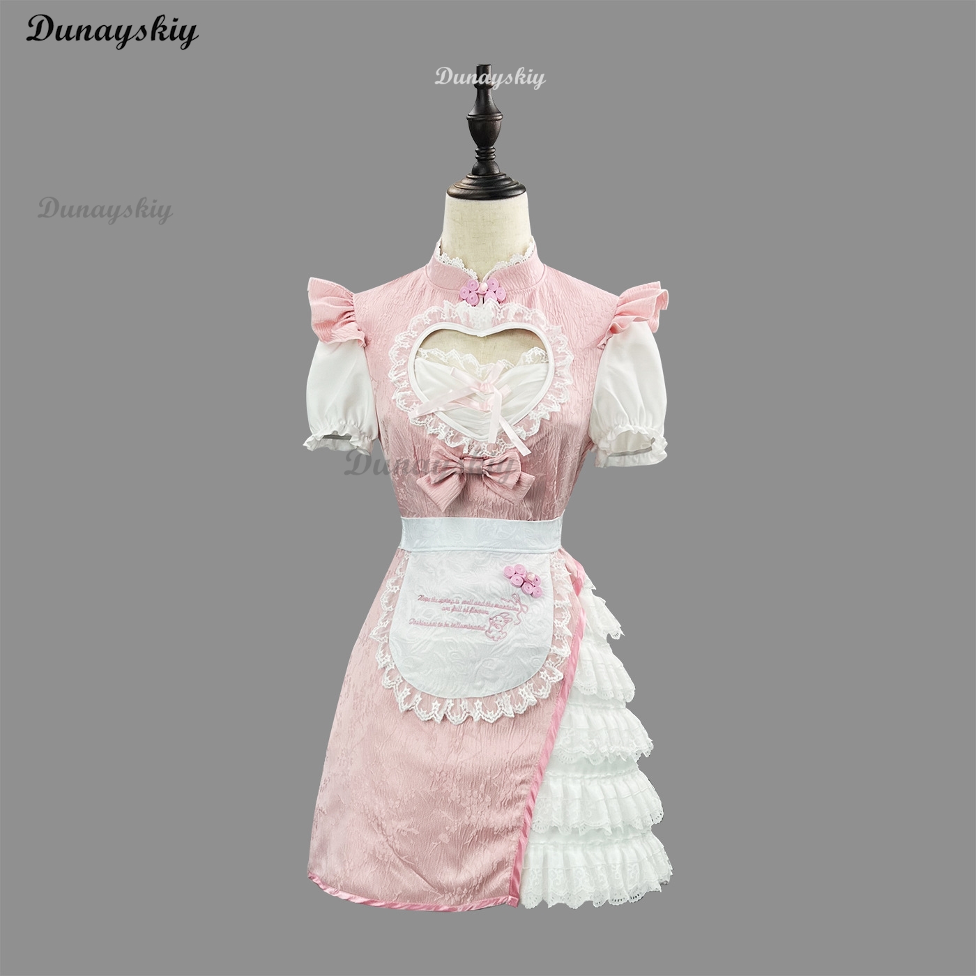 2025 New Pink Modern Cheongsam - Anime Cosplay Event 2025 review and price
