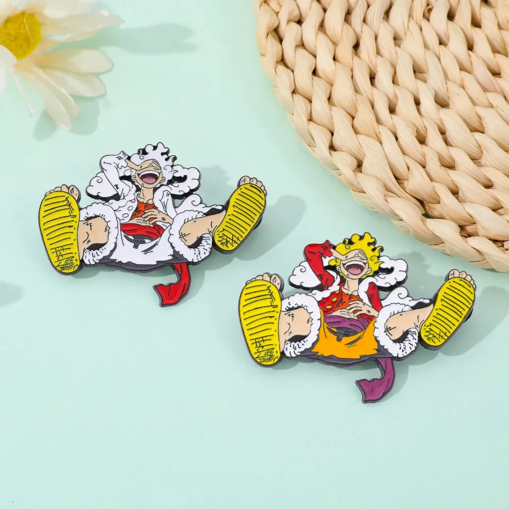 2 Pcs Anime Derivatives Brooch - Anime Cosplay Luffy review and price