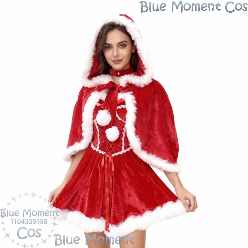 2025 Christmas Red Dress White - Anime Cosplay Event 2025 review and price